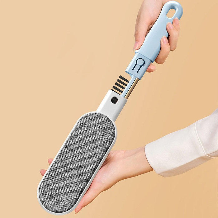 Double-Sided Pet Hair Remover Brush – Reusable Fur & Lint Remover for Clothes, Furniture, Car & Laundry