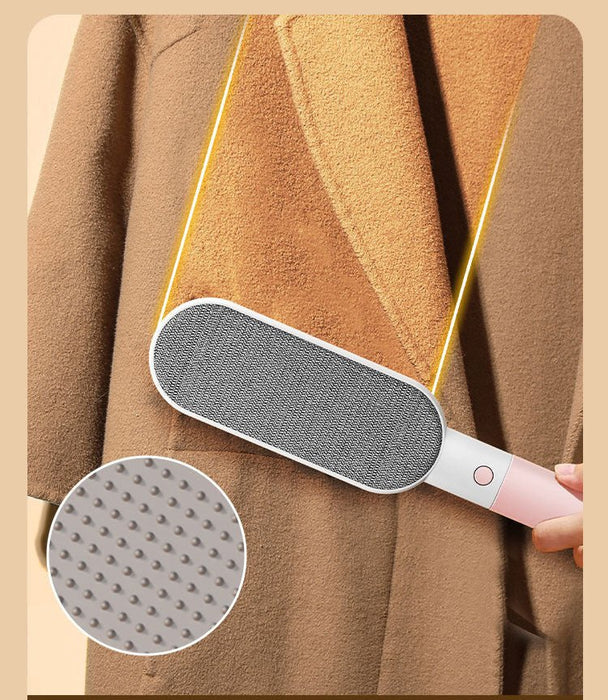 Double-Sided Pet Hair Remover Brush – Reusable Fur & Lint Remover for Clothes, Furniture, Car & Laundry