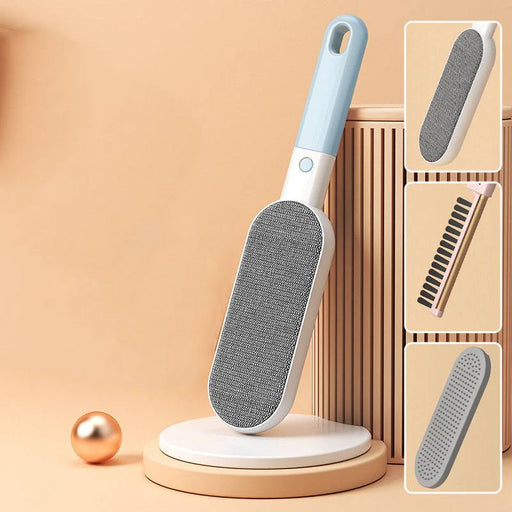 Double-Sided Pet Hair Remover Brush – Reusable Fur & Lint Remover for Clothes, Furniture, Car & Laundry